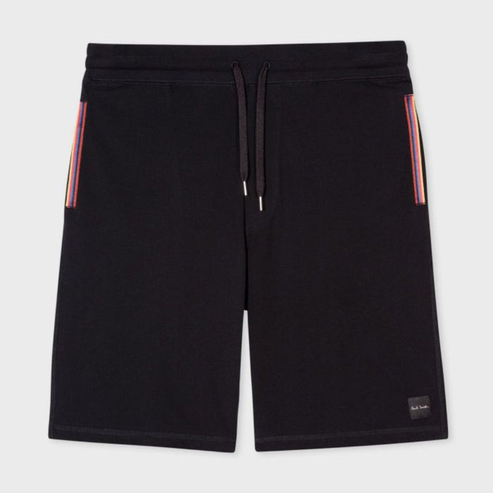 Jersey Cotton Lounge Shorts, Black