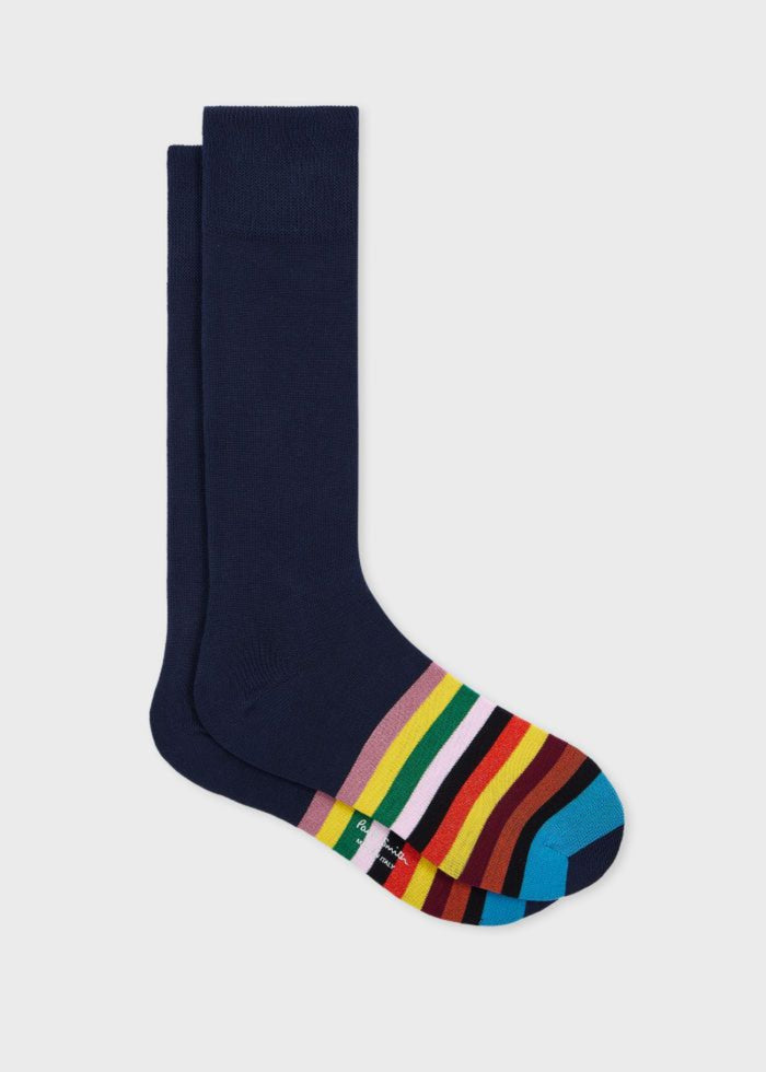 Men's Socks Carter Tipping, Navy Blue