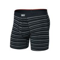 Vibe Xtra Super Soft Boxer Brief, Black Coast Stripe