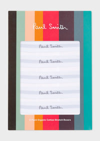 Paul Smith 5-Pack Classic Boxer Trunks, White