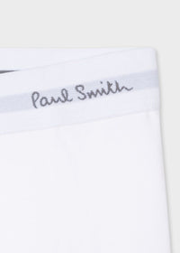 Paul Smith 5-Pack Classic Boxer Trunks, White