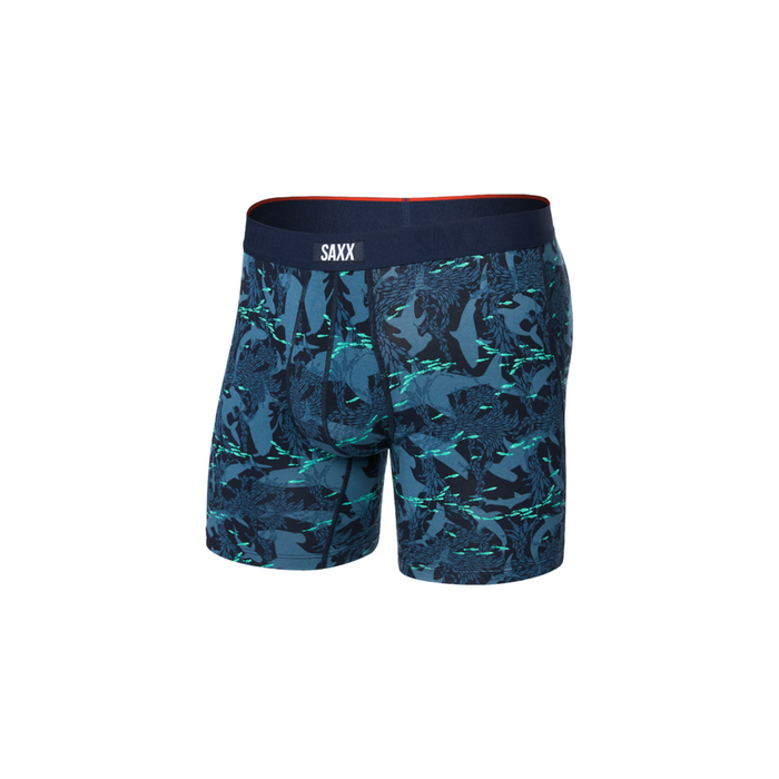 Vibe Xtra Super Soft Sharks Boxer Brief, Dark Ink