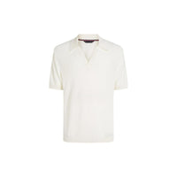 Tommy Hilfiger Knitted Polo Shirt Cover-Up, Ivory.