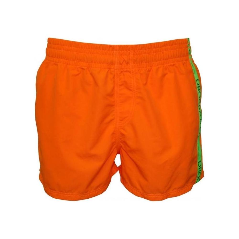 Beach Boxer Shorts, Orange-Drogba & Co. by HOM-UNDERU