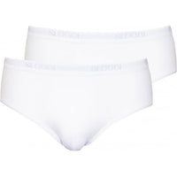 2-Pack Basic Midi Briefs, White-Sloggi-UNDERU