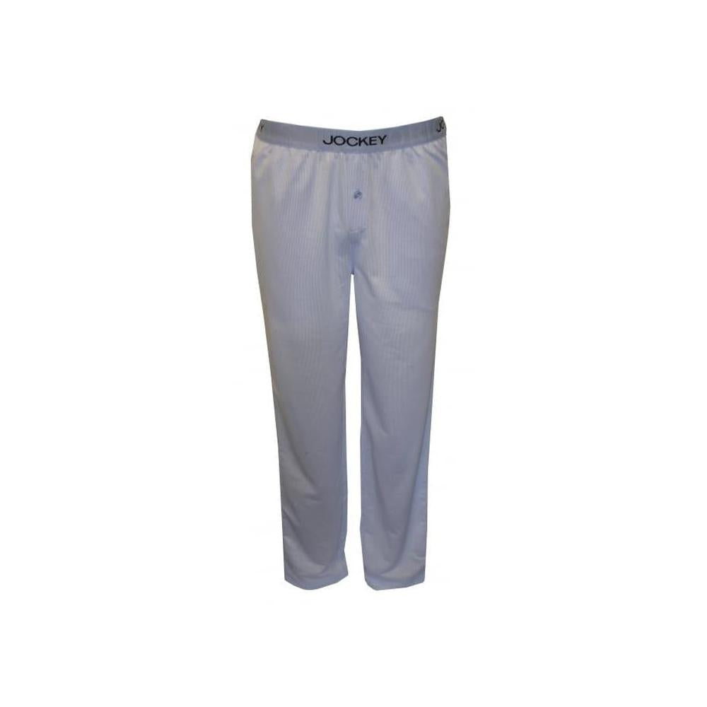 Knitted Jacquard Fine Stripe Lounge Pants, Blue-Jockey-UNDERU