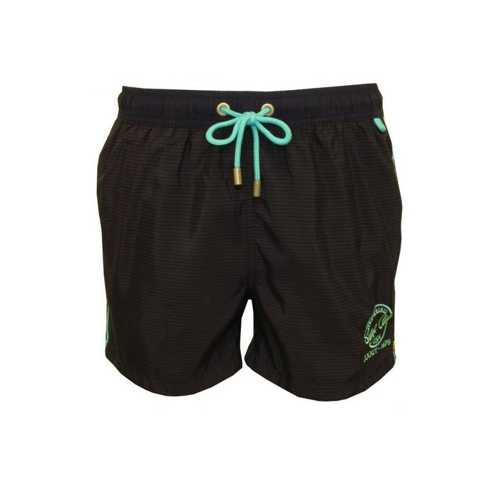 Surf Club Side Stripe Swim Shorts, Navy-Jockey-UNDERU