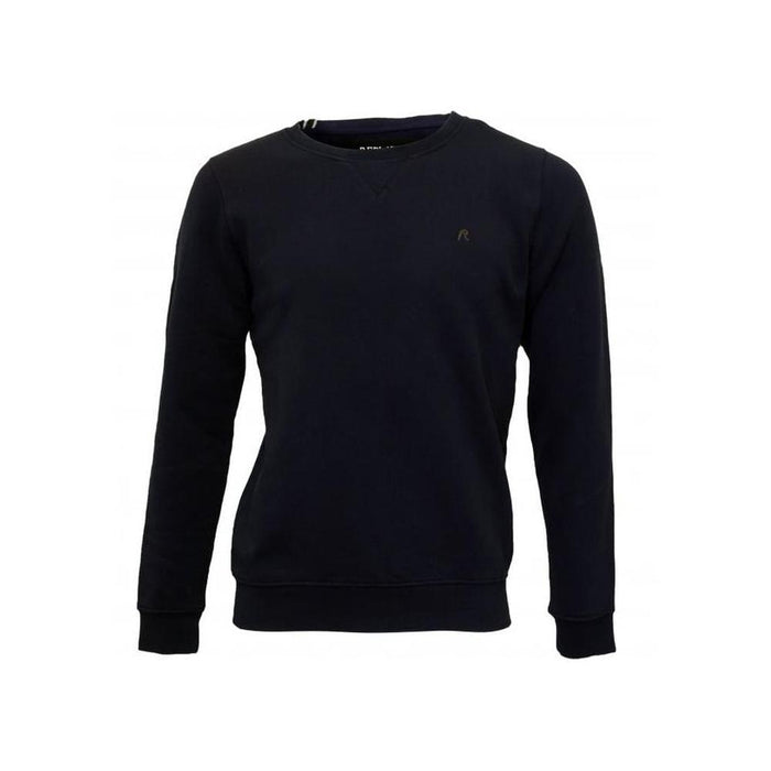 Classic Sweatshirt, Navy-Replay-UNDERU