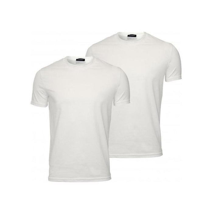 2-Pack Basic T-Shirts, White-DSquared2-UNDERU