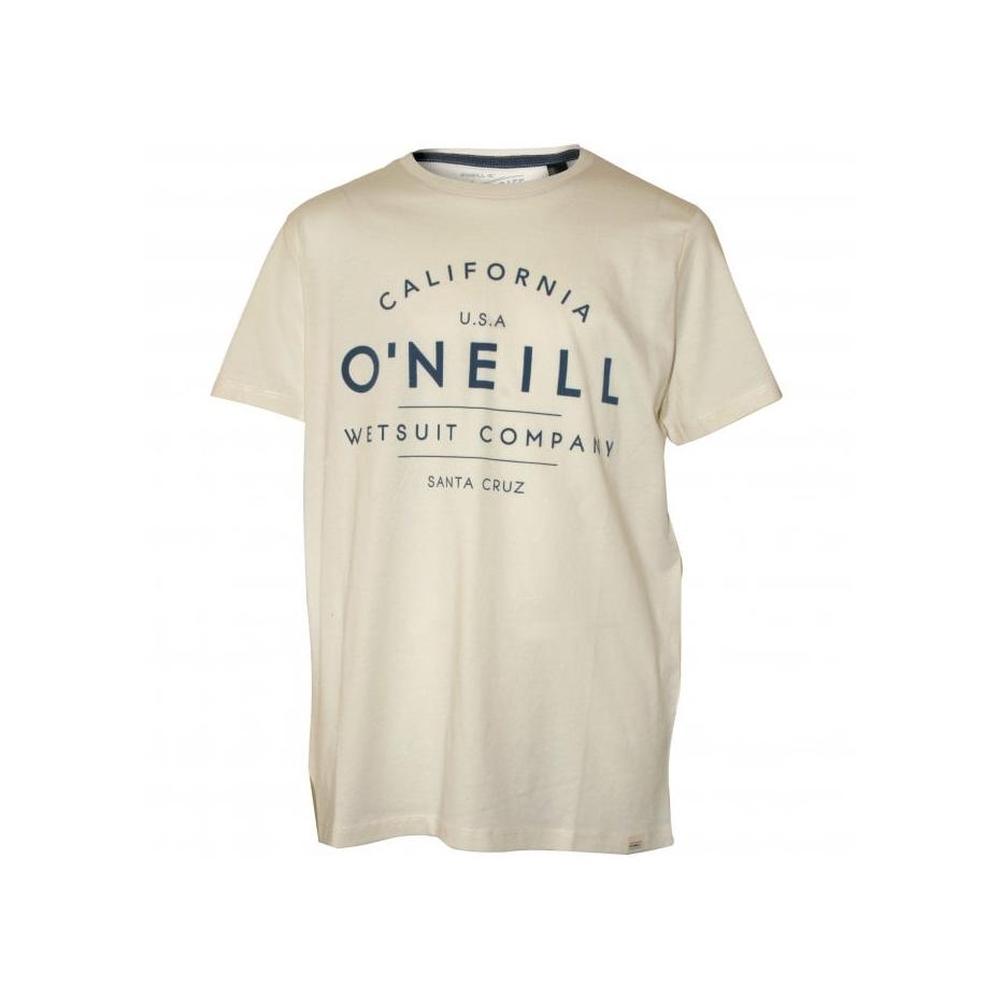 Boys California Crew-Neck T-Shirt, Powder White-O'Neill-UNDERU