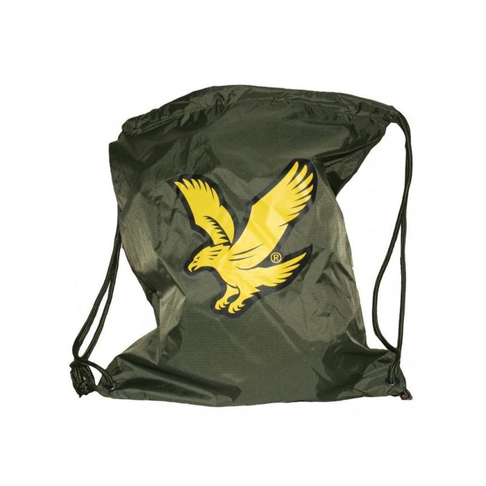 Lightweight Fabric Gym Sack, Woodland Green-Lyle & Scott-UNDERU