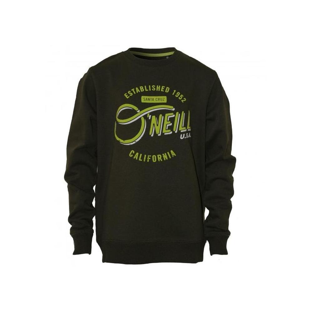LB Cali Crew-Neck Boys Sweatshirt, Forest Night-O'Neill-UNDERU