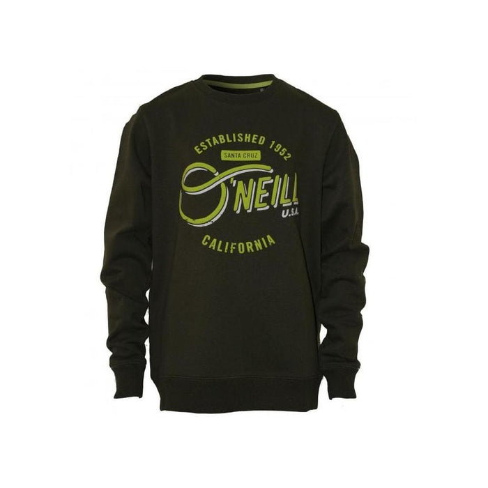 LB Cali Crew-Neck Boys Sweatshirt, Forest Night-O'Neill-UNDERU