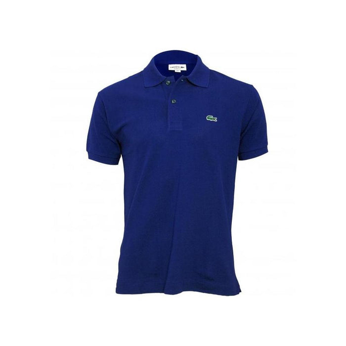 Classic Fit Pique Polo Shirt, Electric Blue-Lacoste-UNDERU