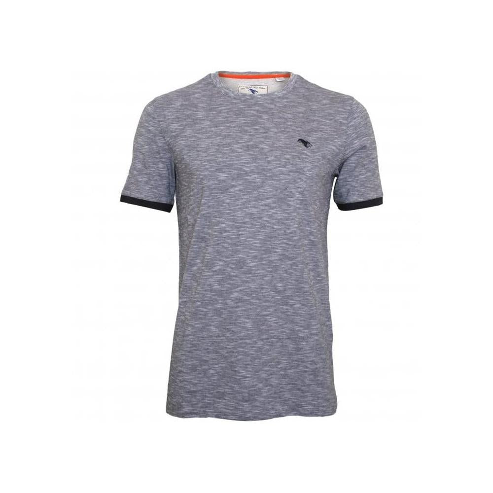 Crew-Neck T-Shirt, Navy Melange-Ted Baker-UNDERU