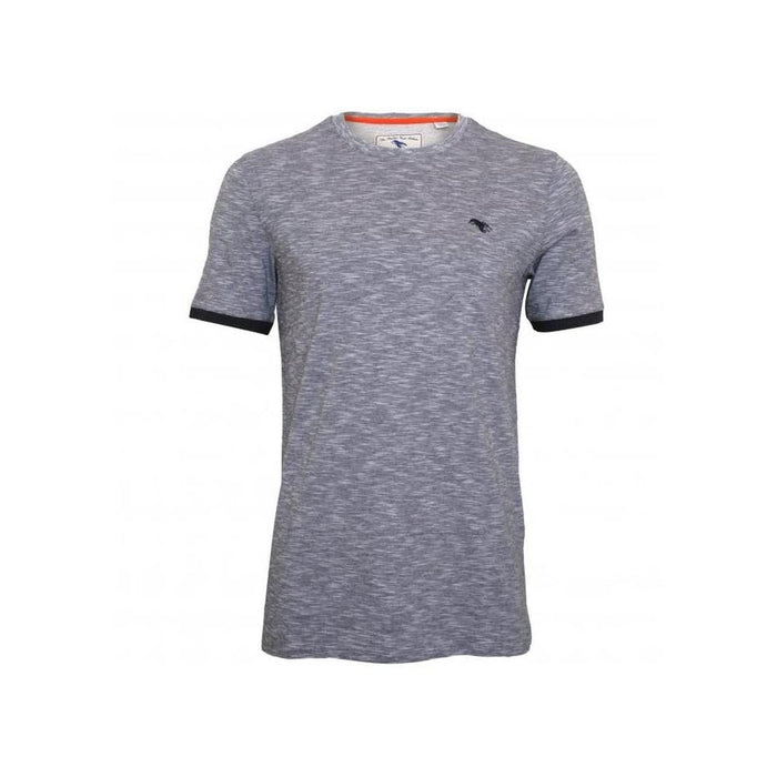 Crew-Neck T-Shirt, Navy Melange-Ted Baker-UNDERU