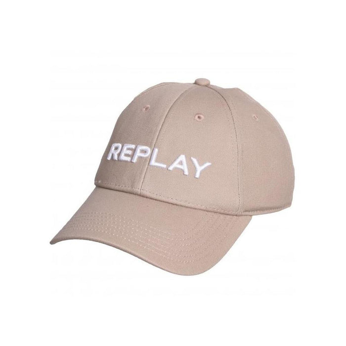Classic Logo Baseball Cap, Grey Sand-Replay-UNDERU