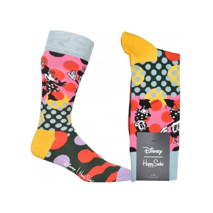 Minnie-Time Disney Socks, Pink/multi-Happy Socks-UNDERU