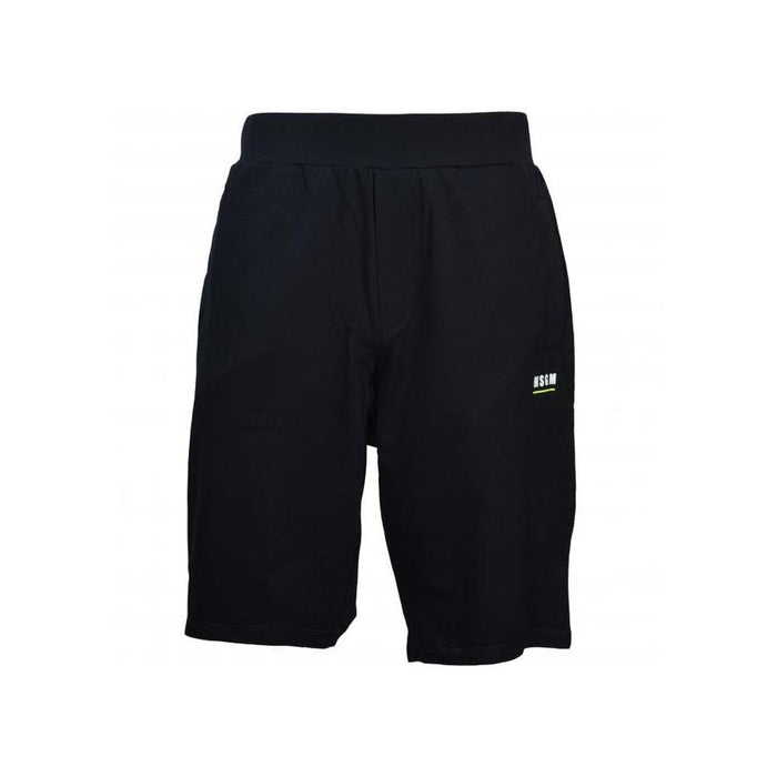 Classic Logo Track Shorts, Black-MSGM-UNDERU