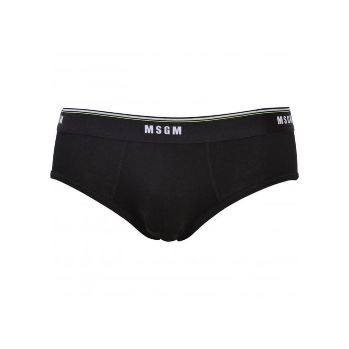 Classic Logo Brief, Black-MSGM-UNDERU
