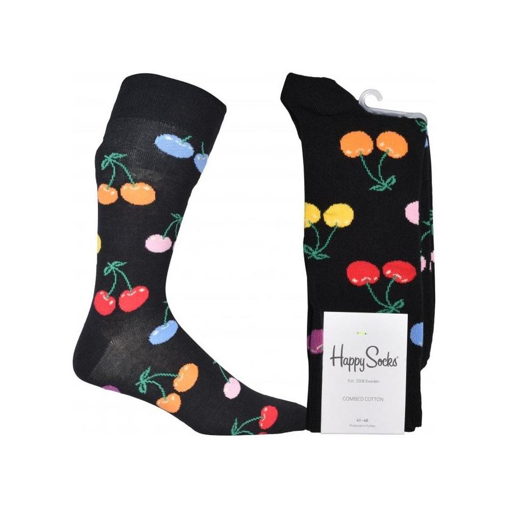 Cherry Socks, Black/multi-Happy Socks-UNDERU