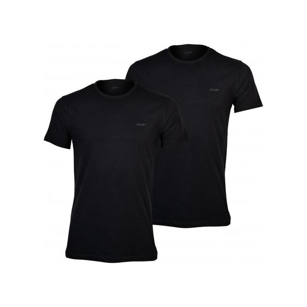 2-Pack Crew-Neck T-Shirts, Black-Joop!-UNDERU