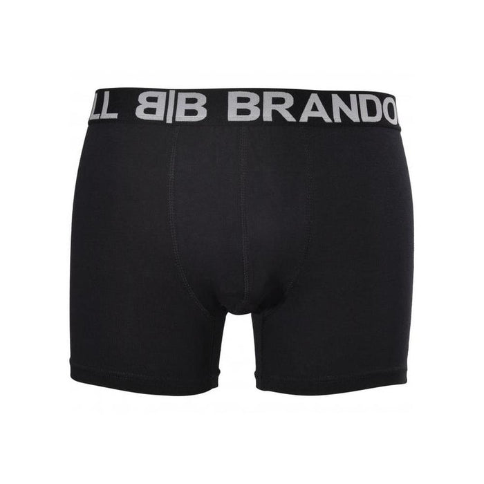 Contrasting Logo Waistband Boxer Brief, Black-Bill and Brandon-UNDERU