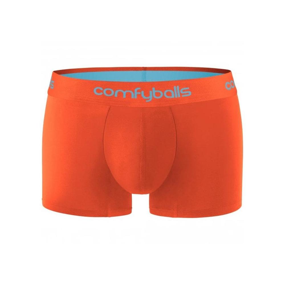 Comfyballs-Performance Boxer Trunk, Sunset Orange-UNDERU