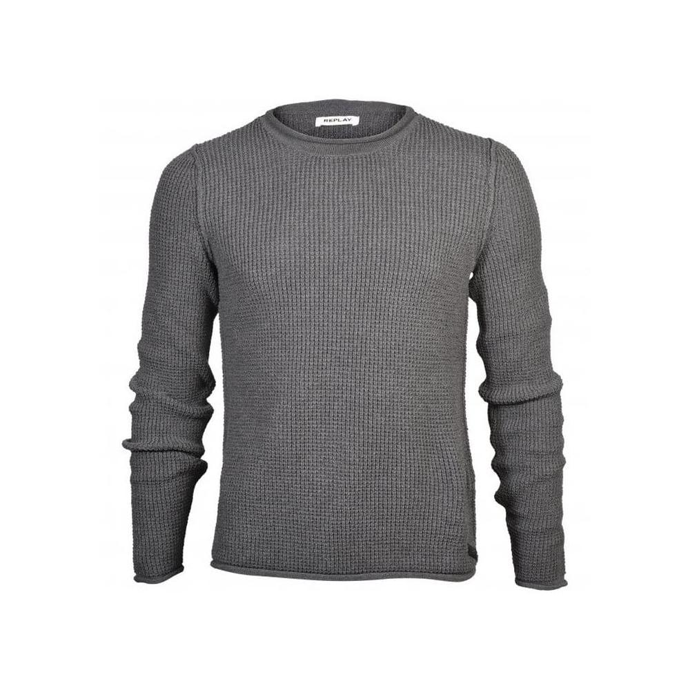 Knitted Jumper Replay Sweater Price Replay Crew Neck Chunky