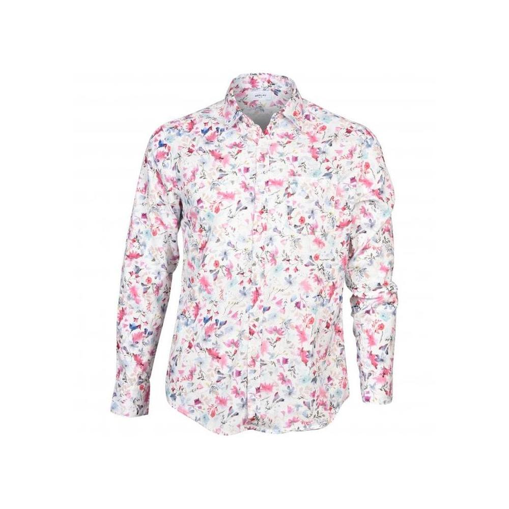 Floral Print Shirt, White/multi-Replay-UNDERU