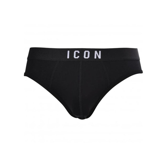 ICON Logo Brief, Black-DSquared2-UNDERU