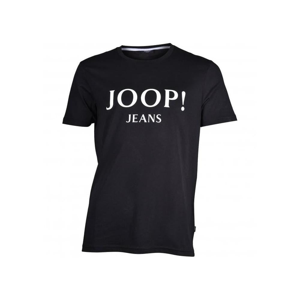 Logo Print T-Shirt, Black/white-Joop!-UNDERU