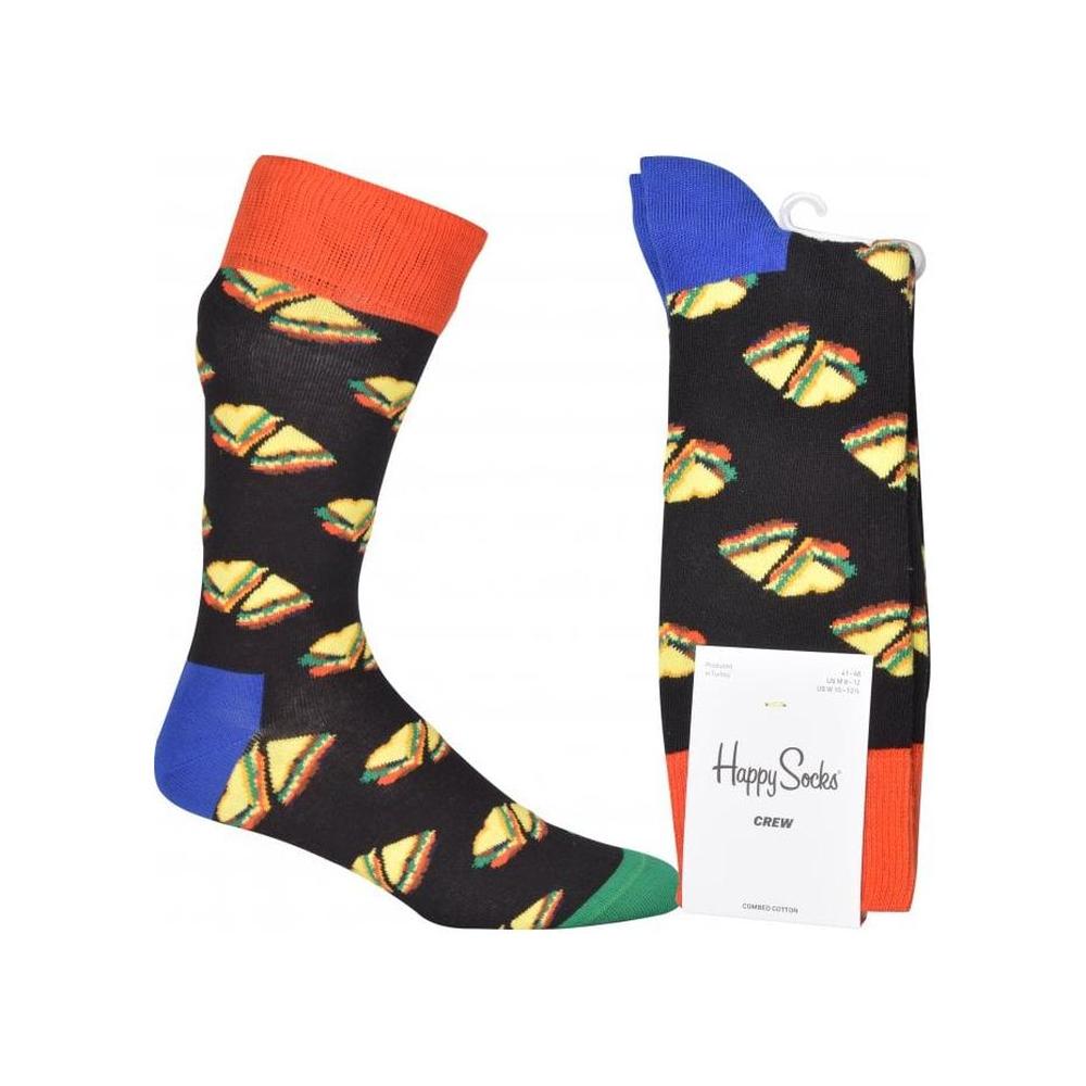 Love Sandwich Socks, Black-Happy Socks-UNDERU
