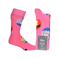 Daisy & Minnie Dot Disney Socks, Pink-Happy Socks-UNDERU