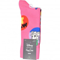 Daisy & Minnie Dot Disney Socks, Pink-Happy Socks-UNDERU
