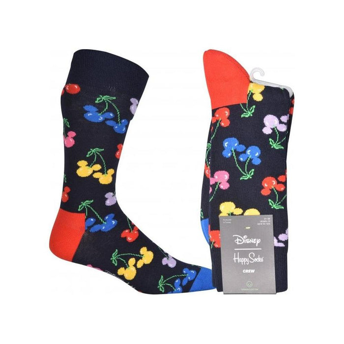 Very Cherry Mickey Disney Socks, Navy/multi-Happy Socks-UNDERU