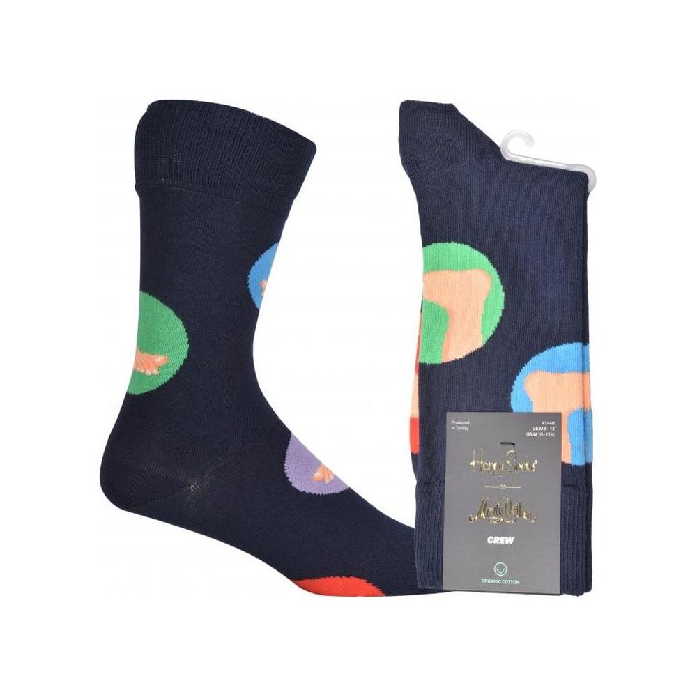 Cupid's Foot Socks, Navy-Happy Socks-UNDERU
