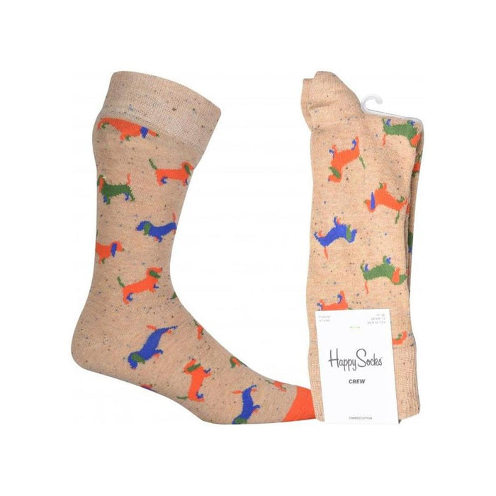 Puppy Love Socks, Sand-Happy Socks-UNDERU