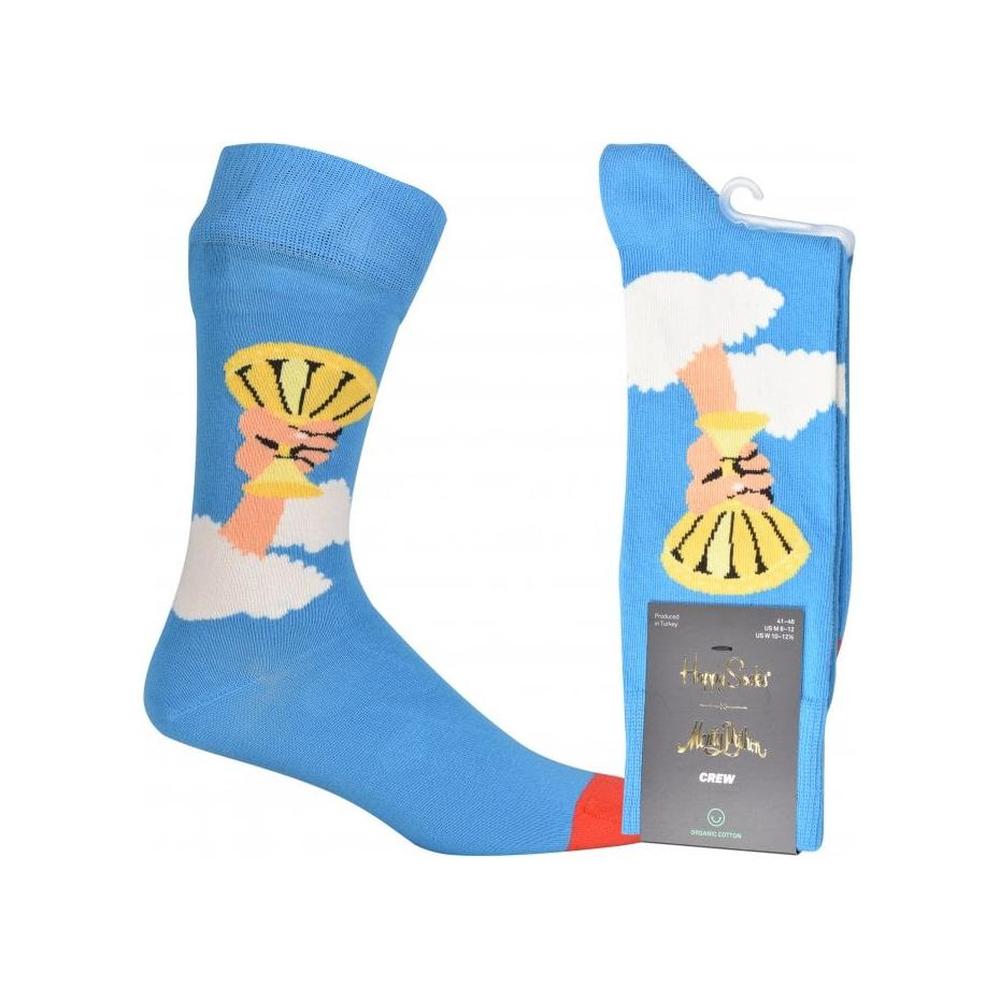 Holy Grail Socks, Blue-Happy Socks-UNDERU