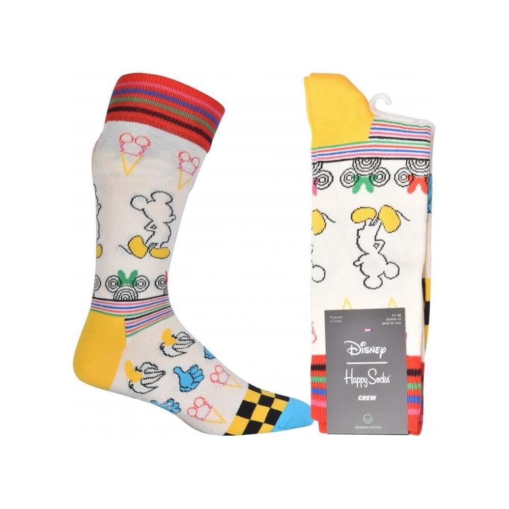 Sunny Sketch Disney Socks, White/multi-Happy Socks-UNDERU