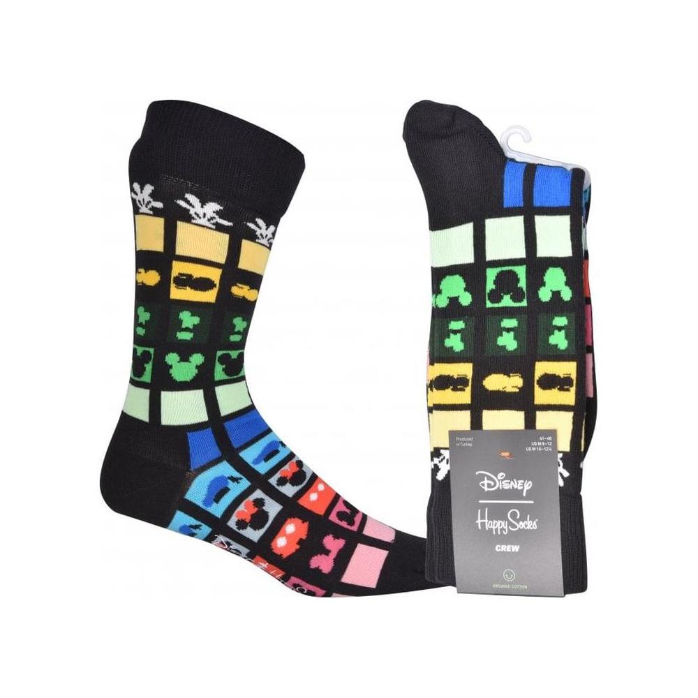 Keep It Together Disney Socks, Black/multi-Happy Socks-UNDERU