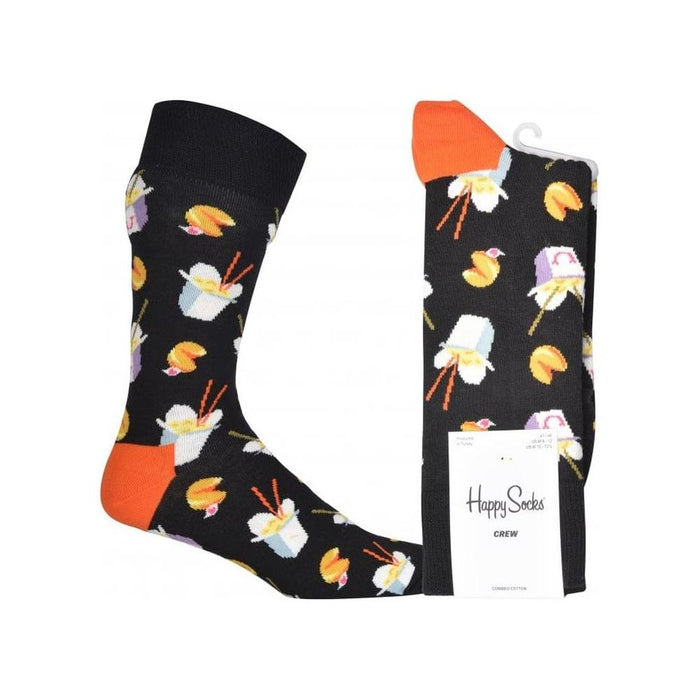 Take Out Socks, Black-Happy Socks-UNDERU