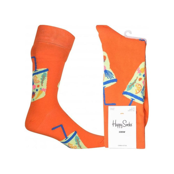 Smoothie Socks, Orange-Happy Socks-UNDERU