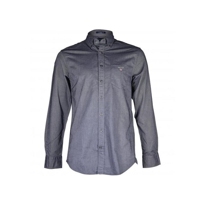 Regular Fit Oxford Shirt, Black-GANT-UNDERU
