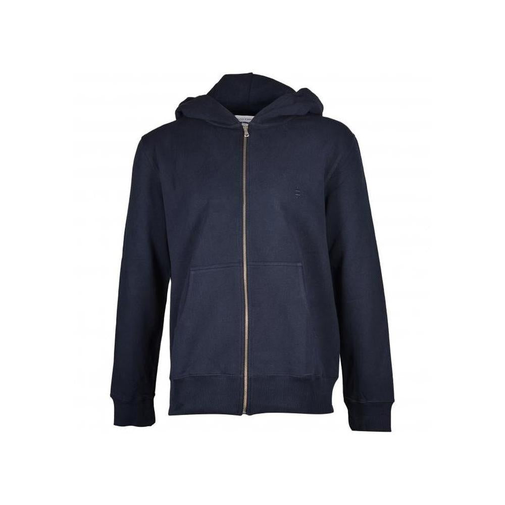Heavy Cotton Hoodie, Navy-Panos Emporio-UNDERU