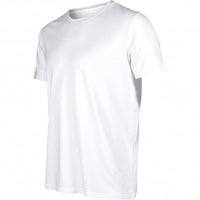 Bamboo Cotton Crew-Neck T-Shirt, White-Panos Emporio-UNDERU