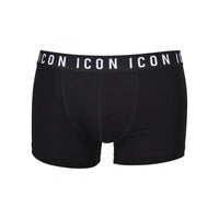ICON Logo Boxer Trunk, Black-DSquared2-UNDERU