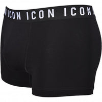 ICON Logo Boxer Trunk, Black-DSquared2-UNDERU