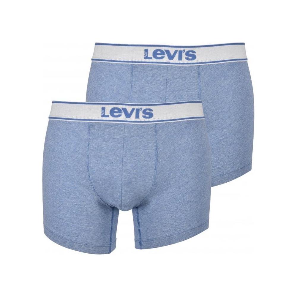 2-Pack Vintage Heather Boxer Briefs, Light Blue-Levi's-UNDERU