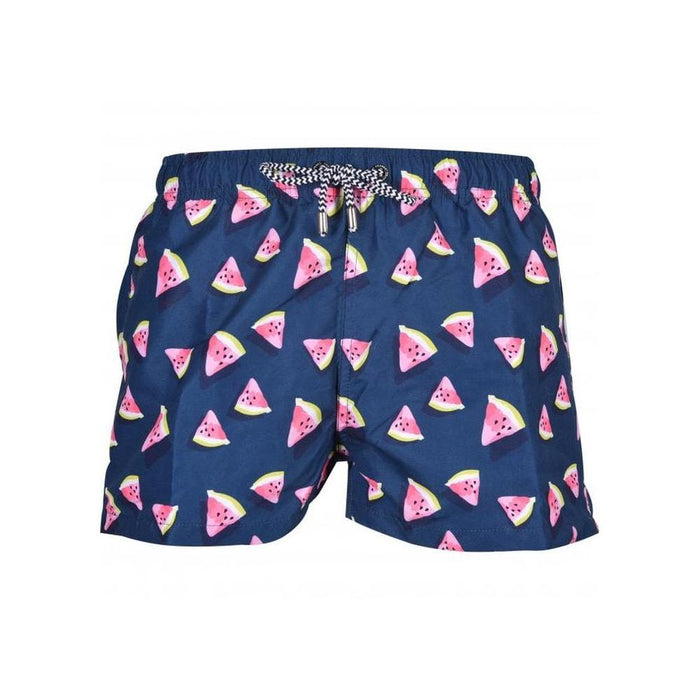 Watermelon Swim Shorts, Navy-Franks-UNDERU
